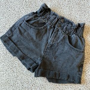 High waisted scrunched shorts, Forever 21 XS